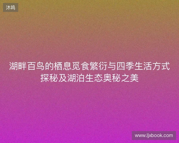湖畔百鸟的栖息觅食繁衍与四季生活方式探秘及湖泊生态奥秘之美